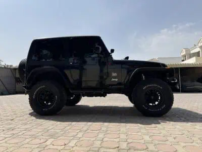Jeep Wrangler 2005 GCC Spec Fully ready for Off roading 4.0L Inline 6 5 Speed Manual Gearbox