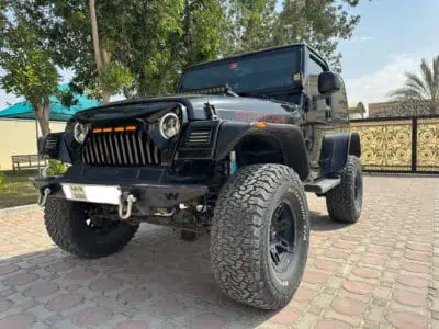 Jeep Wrangler 2005 GCC Spec Fully ready for Off roading 4.0L Inline 6 5 Speed Manual Gearbox