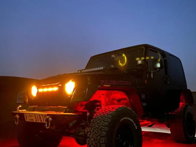 Jeep Wrangler 2005 GCC Spec Fully ready for Off roading 4.0L Inline 6 5 Speed Manual Gearbox