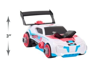 Hot Wheels Ready-to-Race Car Builder Set, Twinduction Vehicle, Kids Toys for Ages 3 up