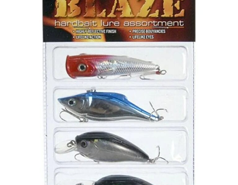 Blaze Hardbait Kit 4-Pack