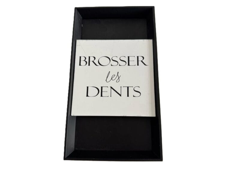 Hometrends Brosser les Dents Dimensional Wall Art