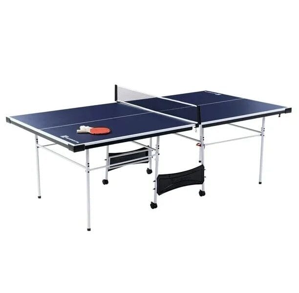 MD Sports Indoor Table Tennis Table, Ping Pong Table, 15mm, Navy Blue