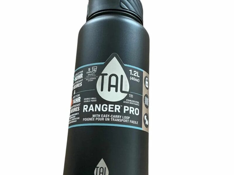 TAL Stainless Steel Ranger Tumbler Water Bottle 40 fl oz, Black
