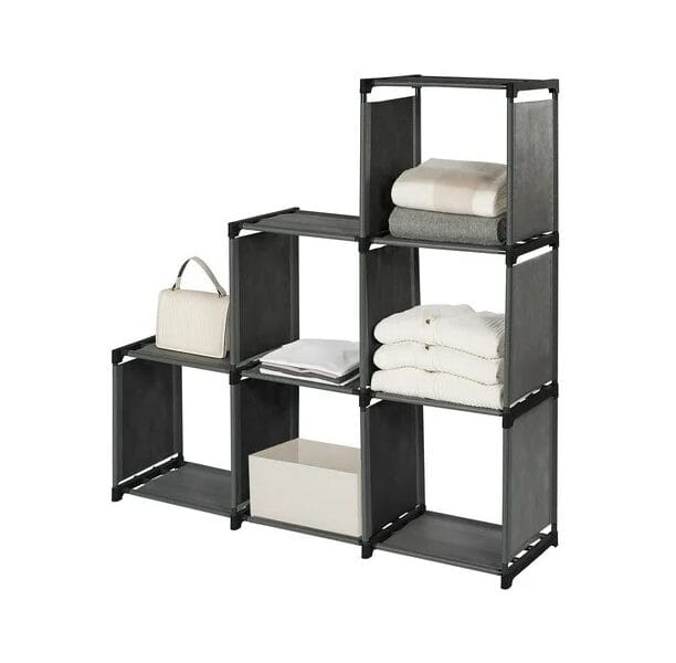 Mainstays 6 Cube Organizer, 3 Different Configurations