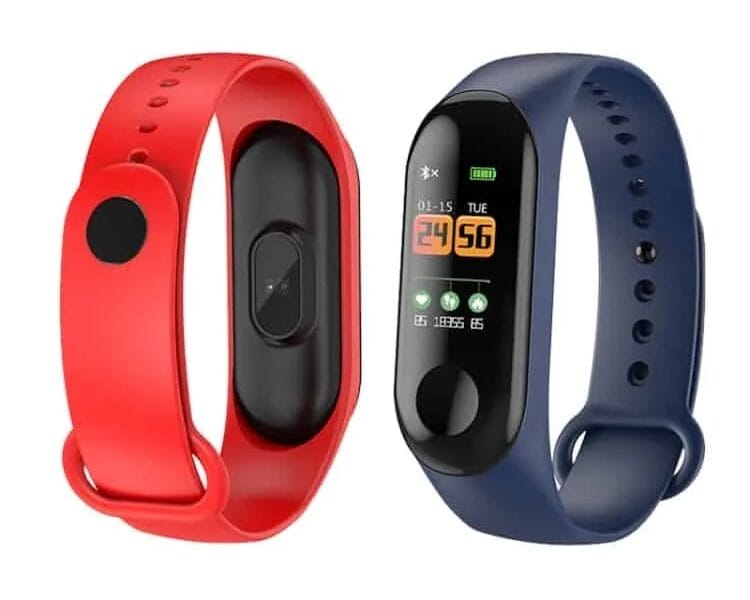 M3C 0.96 inch IPS Color Screen Smartwatch IP68 Waterproof Support Call Reminder Heart Rate Monitoring, Blood Pressure Monitoring , Sleep Monitoring & Blood Oxygen Monitoring