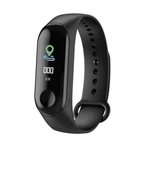 M3C 0.96 inch IPS Color Screen Smartwatch IP68 Waterproof Support Call Reminder Heart Rate Monitoring, Blood Pressure Monitoring , Sleep Monitoring & Blood Oxygen Monitoring