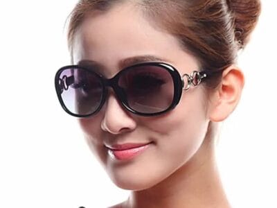 Retro UV400 UV Protection PC Frame AC Lens Sunglasses (Wind Red)
