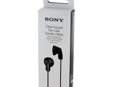 Sony MDR-E9LP Stereo Wired Earbuds – Black