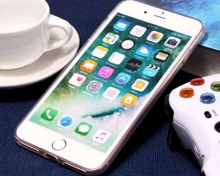 Protective Case for iPhone 8 Plus & 7 Plus Embossment RECEPTION TO FOLLOW Peony Pattern Soft TPU