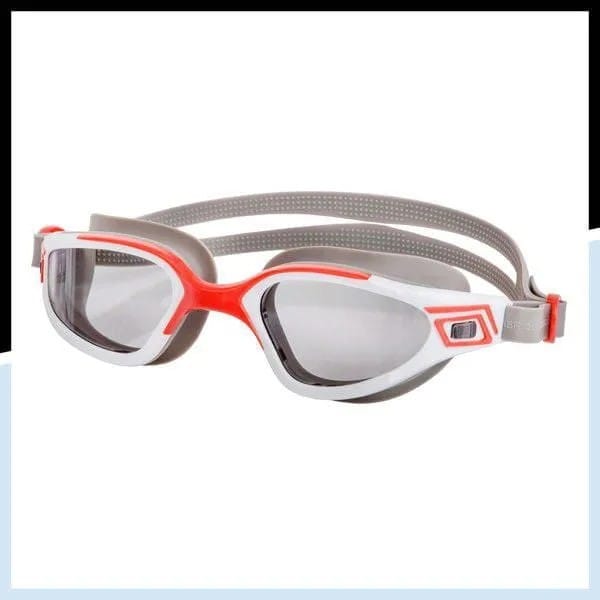 Dolfino Pro Merlin Adult Swim Goggle – Red, Adult Goggle