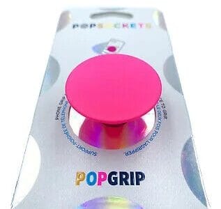 PopSockets Premium Chrome Pink Neon PopSocket Pop Socket Popsocket