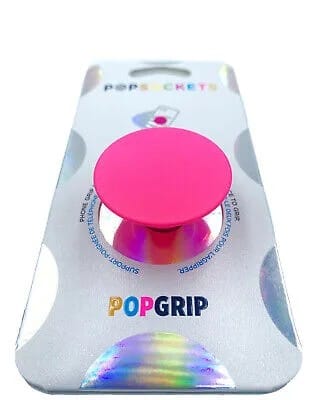 PopSockets Premium Chrome Pink Neon PopSocket Pop Socket Popsocket