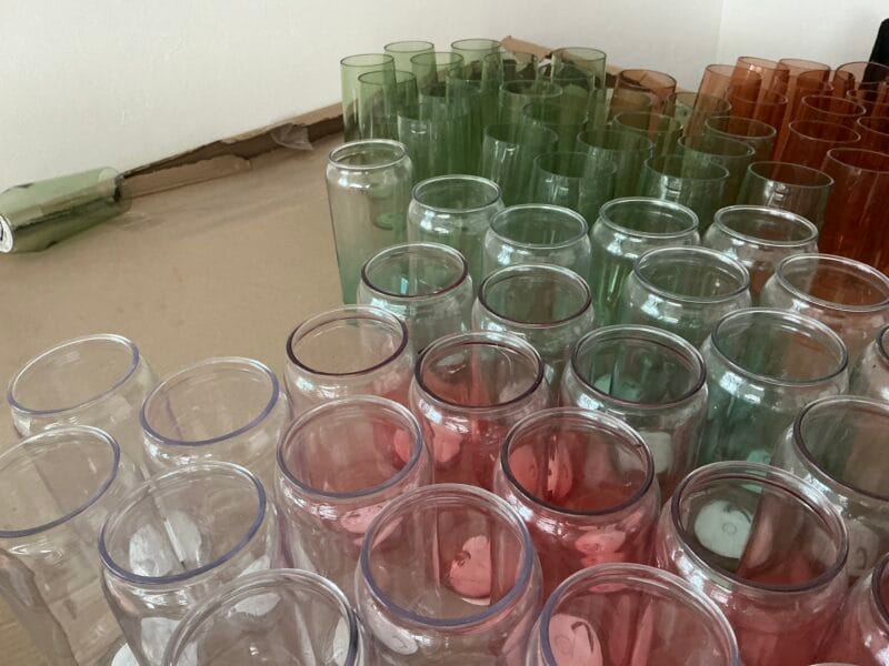 Acrylic Glasses Drinkware Unbreakable Cups Reusable Plastic Tumblers Drinking Glassware