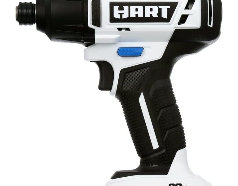 HART 20V Drill/Impact Kit work with 1.5Ah Lithium-Ion Batteries, 3-Jaw - Batteries not Included