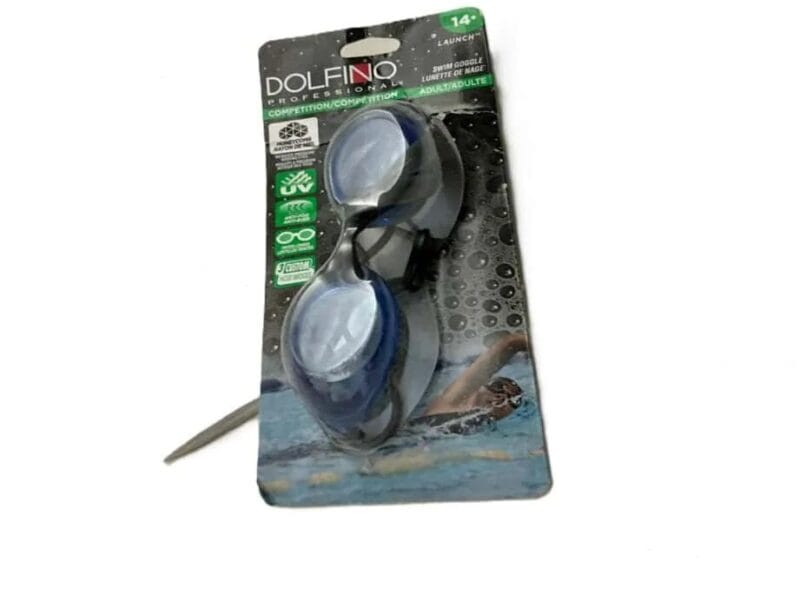 Dolfino Pro Striker II Youth Swim Goggle – Blue / Smoke