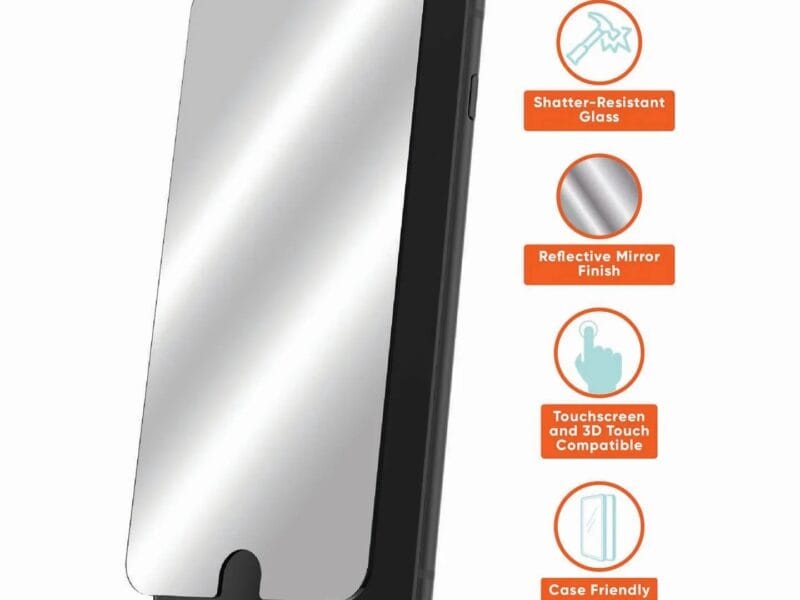 Mirror Glass Screen Protector for iPhone 6 Plus, iPhone 6s Plus, iPhone 7 Plus, iPhone 8 Plus
