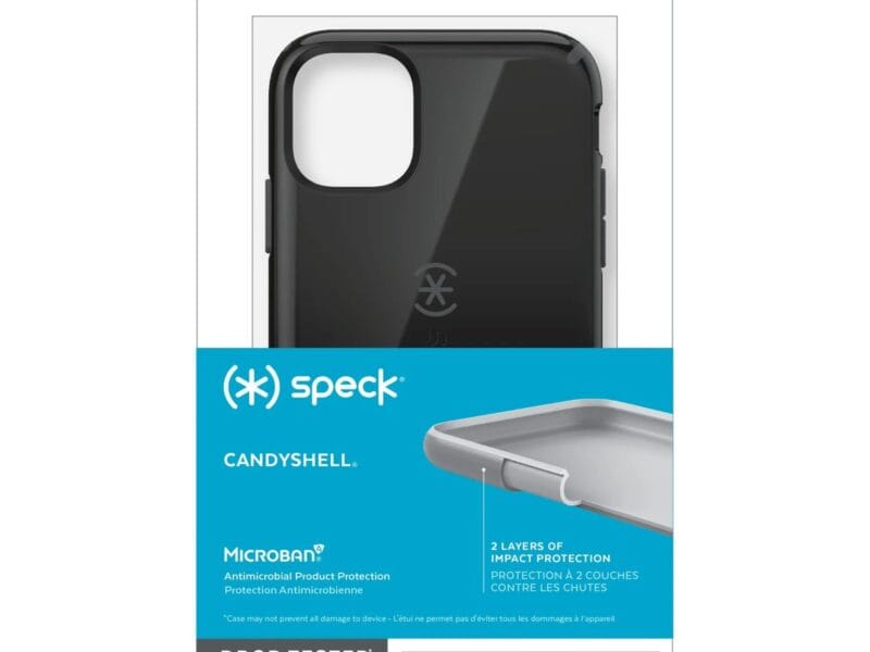 Speck CandyShell Smartphone Case iPhone 11 Black Slate Gray