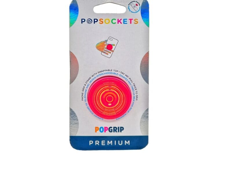 PopSockets Premium Ripple Opalescent Pink