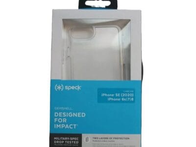 Speck iPhone case SE (2020) 6s, 7, 8 Gemshel Clear
