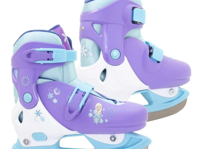 Hedstrom Disney Frozen Adjustable Ice Skates – Youth Size 12-2, Purple