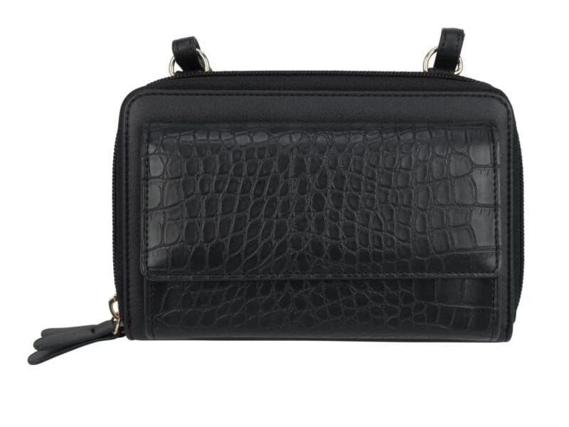 Time and Thru Luciana Ladies Double Zip Around String Wallet String wallet