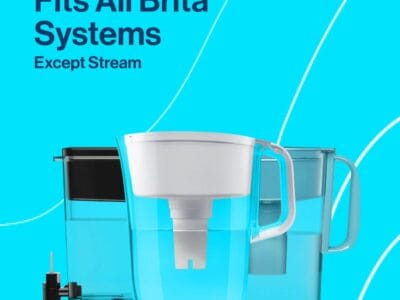 Brita Standard Water Filter Replacement Filters for Pitchers and Dispenser BPA Free 3 Count