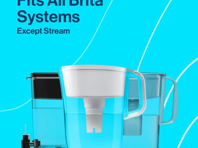 Brita Standard Water Filter Replacement Filters for Pitchers and Dispenser BPA Free 3 Count