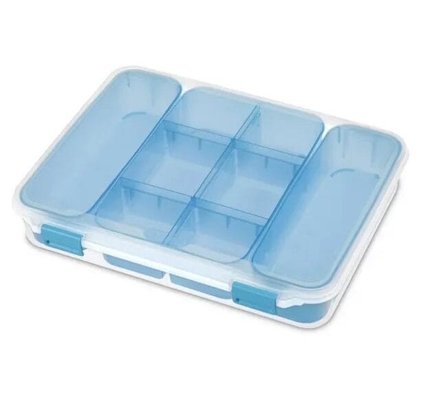 Sterilite Divided Case Storage Container Each