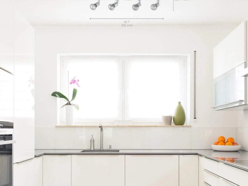 Globe Electric Payton 4-Light Matte Silver Track Lighting Kit