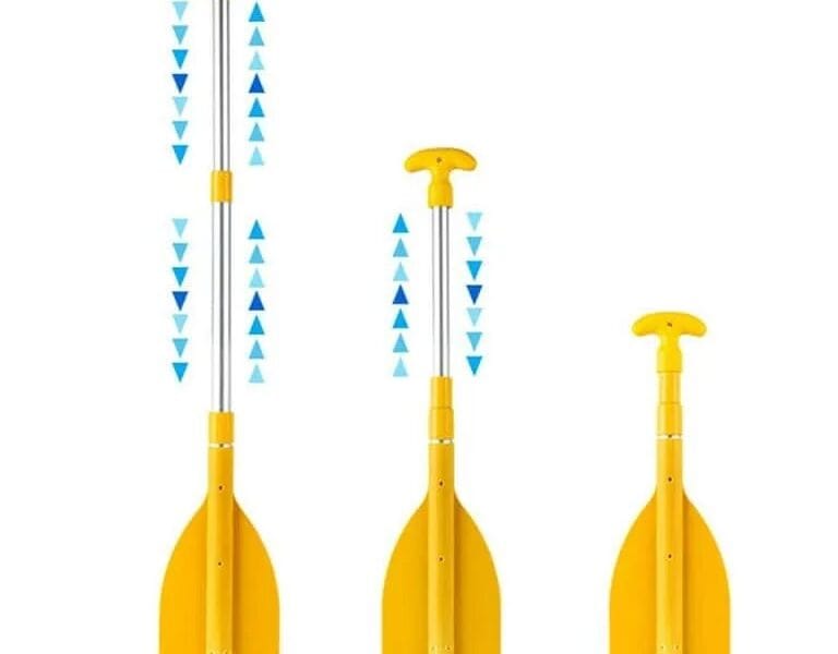 Tnarru Inflatable Boat Paddle Kayak Paddles, Accessory, Inflatable Boat Oars for Outdoor, Water Sports Canoeing River Fishing ,Kids