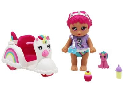 My Sweet Baby 5 Inch Charm Doll With Scooter