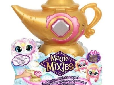 Magic Genie Lamp with Interactive 8″ Pink Plush Toy