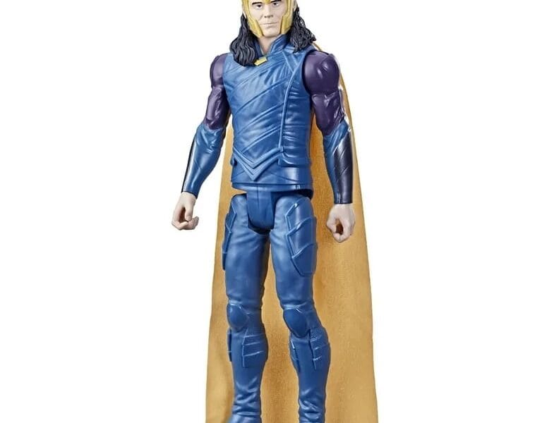 Marvel: Titan Hero Series Thor Ragnarok Loki Kids Toy Action Figure for Boys and Girls (12”)