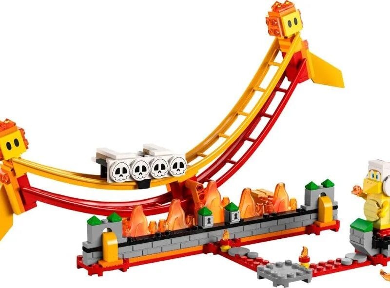 LEGO Super Mario Lava Wave Ride Expansion Set Toy 71416