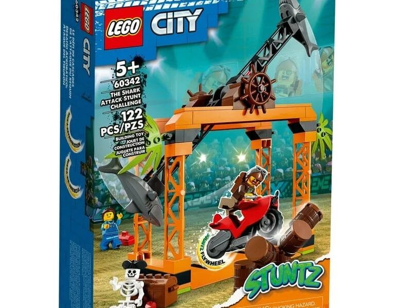 LEGO City Stuntz The Shark Attack Stunt Challenge 60342