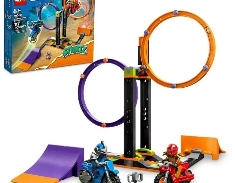 LEGO City Stuntz Spinning Stunt Challenge 60360