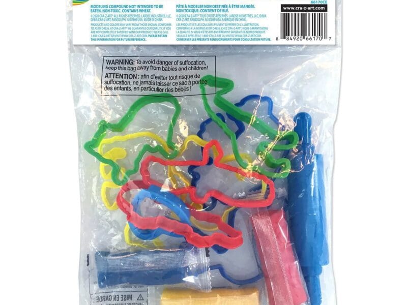 Cra-Z-Art Softee Dough 14 Piece Cra-Z-Toolz Set, Dough and Tool Set for Kids