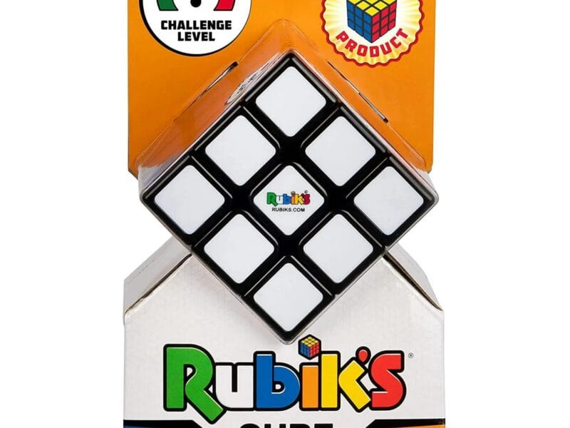 Spin Master Games Rubik’s Cube The Original 3×3 for Adults and Kids Ages 8 and up, 3D Puzzle