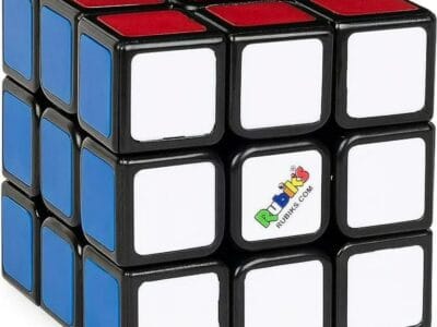 Spin Master Games Rubik’s Cube The Original 3×3 for Adults and Kids Ages 8 and up, 3D Puzzle