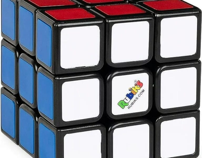 Spin Master Games Rubik’s Cube The Original 3×3 for Adults and Kids Ages 8 and up, 3D Puzzle