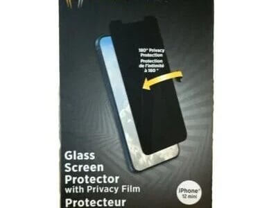 Blackweb CORNING Glass Screen Protector with Privacy Film For iPhone 12 Mini