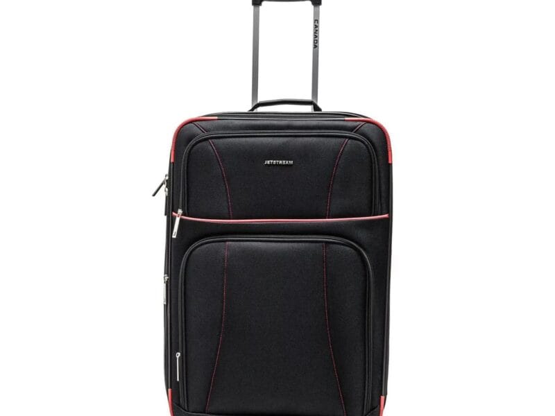 JetStream Luggage 24″ Upright Suitcase