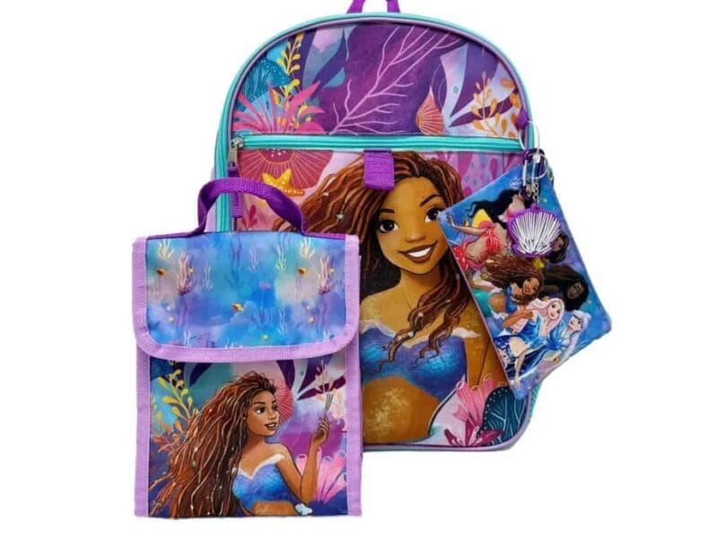 Licensed Little Mermaid 5 Pc. Back pack set