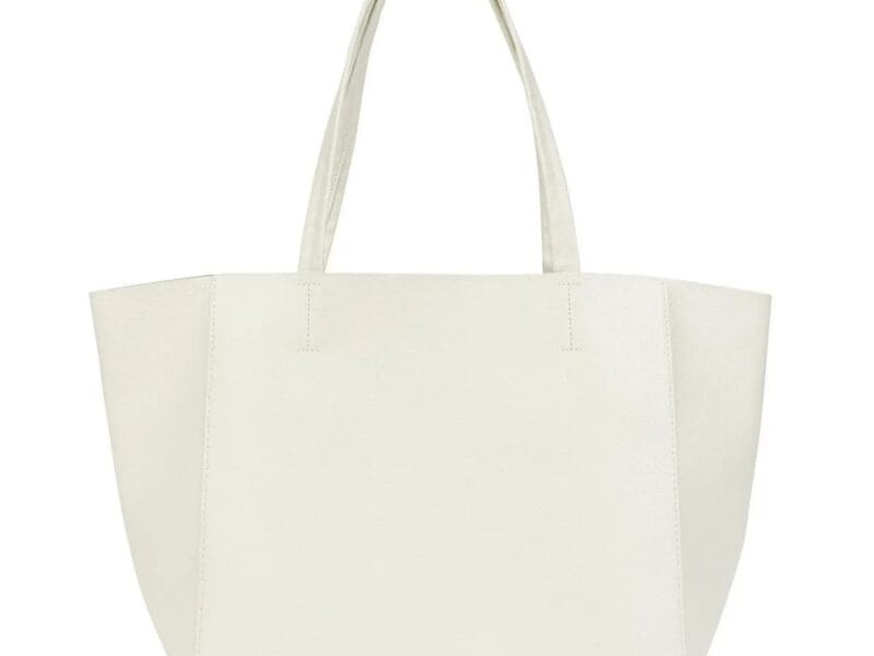 Soft Tote Chic handbag Color White