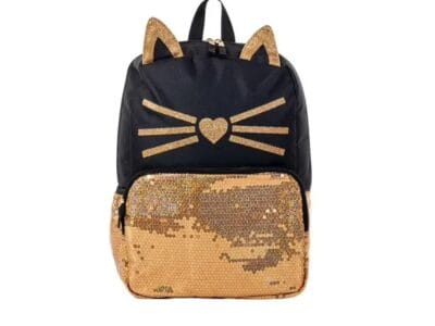 Gold Hello Kitty Backpack