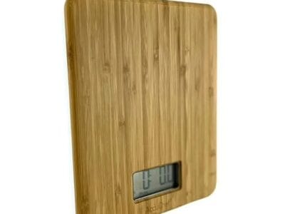 AccuChef Bamboo Kitchen Scale 11lb/5kg Capacity