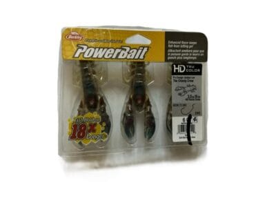 2 Packs Berkley 3.5″ Champ Craw Soft Fishing PowerBaits HD Mean Craw