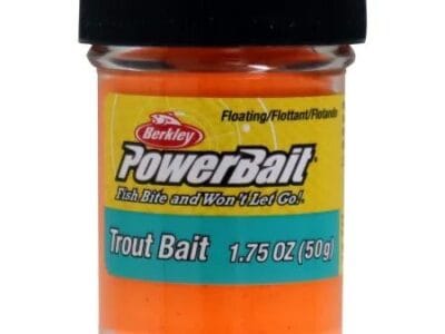 Berkley PowerBait Trout Bait Dough Fluorescent Orange