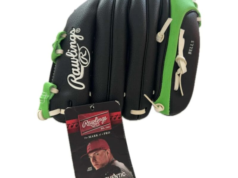 Rawlings Canada Rawlings Baseball Glove Black/Lime Green